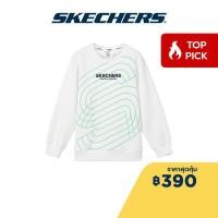 ราคา Lazada Exclusive Skechers สเก็ตเชอร์ส เสื้อสเวตเตอร์เด็กผู้ชาย Boy Pullover Apparel P323B035 0019 (21004517779)