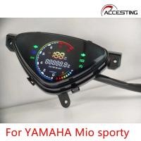 ราคา เครื่องวัดระยะทางเครื่องวัดความเร็วดิจิตอลประกอบการสำหรับ YAMAHA Mio Sporty มิเตอร์ดิจิตัล Mio Soulty Mio Amore mio Smile BJ (21962759609)