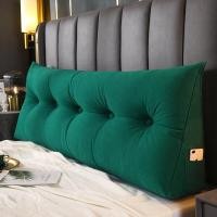 ราคา หมอนอิงหัวเตียงหมอนพิงหลังขนาดใหญ่ป้องกันเอวสำหรับห้องนอนหมอนพิงบนเตียงคู่เบาะพิงหลังสำหรับคนเดียวหมอนพิงสีล้วนหุ้มโซฟาแบบนิ่ม (19844144065)