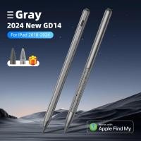 ราคา GOOJODOQ GD14 2024 New Stylus Pen with Ipad Find My App and Custom Hotkeys for mini5 6 Air4 5 6 Pro11 13 12 9 2018 2024 (22164773755)