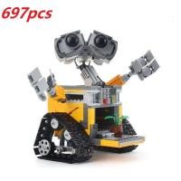 ราคา ส่งภายใน24ชม หุ่นยนต์ Wall E WALL E ใช้งานร่วมกับเลโก้ 1 1 อาคาร 687 ชิ้น building block ประกอบของเล่นเพื่อการศึกษาคอลเลกชันของขวัญตกแต่ง (22864564091)