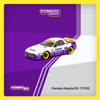 ราคา Tarmac Works 1 64 HOBBY64 Pandem Mazda RX 7 FC3S White purple T64 066 WP (22865542257)