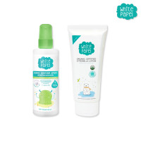 ราคา White Papel สเปรย์แอลกอฮอล์ Food Grade ของเล่น ของใช้ 90ml White Papel โลชั่นกันยุง 80ml (20998422459)