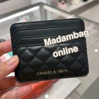 ราคา Charles Keith Quilted Cardholder กระเป๋าใส่บัตร (21958840229)