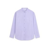 ราคา AIIZ เอ ทู แซด เสื้อเชิ้ตผู้หญิงแขนยาวปกคอจีนผ้าคอตตอน Womens Mandarin Collar Shirt (22185368268)