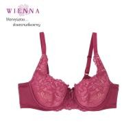 ราคา WIENNA CLASSY LACE DB43416 เสื้อชั้นในเวียนนา ฟองน้ำบาง I QUILT B34 36CDE32 36 สีเนื้อ ดำ Tulip (22528478849)