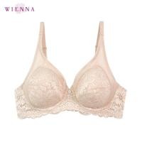ราคา WIENNA Best Seller เสื้อชั้นใน Beauty 5 Cup DB23548 BCDE32 36 สีเนื้อ ดำ สีชมพู Tulip Carnation (21355498706)