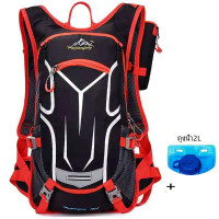 ราคา 901 กระเป๋าสำหรับปั่นจักรยานมอเตอร์ไซด์กันน้ำสำหรับนักแข่งมอเตอร์ไซค์กระเป๋าเป้สะพายไหล่เดินป่ากลางแจ้งมอเตอร์ครอสกระเป๋าใส่น้ำ (22663197907)