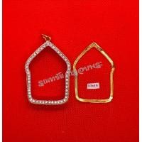 ราคา กรอบพับหลังฝังเพชรcz (20399886263)