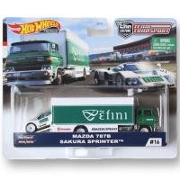 ราคา Hotwheels Premium Mazda 787B Team Transport สเกล 1 64 (21386919382)