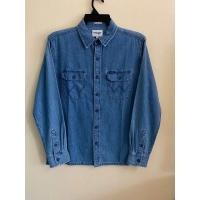 ราคา Wrangler เสื้อเชิ้ตยีนส์ผู้ชาย cotton100 ผ้านิ่มใส่สบาย ทรงregular ของแท้ ราคาป้าย 1890 บาท (22397516106)