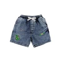 ราคา Chelsee กางเกงยีนส์ขาสั้น เด็กผู้ชาย รุ่น 128069 เอวยางยืด ปักลายไดโนเสาร์ ผ้ายีนส์เดนิม นิ่ม อายุ 1 5 10ปี เสื้อผ้าแฟชั่นเด็กโต กางเกงเด็ก (22464134153)