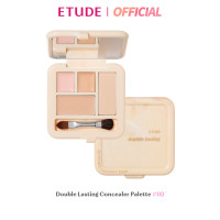 ราคา ETUDE Double Lasting Cover Concealer Palette อีทูดีคอนซีลเลอร์ พาเลท (22855983211)