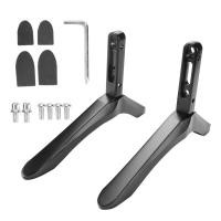 ราคา Steel TV Base for LCD Pedestal Screen Stand Home Universal Monitor Riser for 32 to 65 Inches (22144608888)