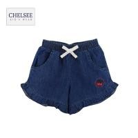 ราคา Chelsee กางเกงยีนส์ขาสั้น เด็กผู้หญิง รุ่น 238057 ปักลายเชอรี่ ผ้ายีนส์เดนิม นิ่ม อายุ 1 5 10 ปี กางเกงเด็ก (22477206529)