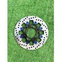 ราคา จานดิสเบรคหน้า Giorno 125 ตัวธรรมดา ขนาด 190mm งานสร้าง จานดิสเบรค จานแต่ง หมุดจานติดผ้าเบรค ต้องตัดผ้าเบรค (22494796294)