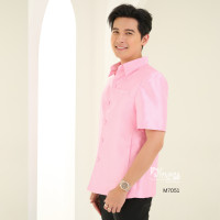 ราคา เสื้อผ้าไหมแพรทอง สีชมพูอ่อน (21127330385)