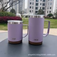 ราคา แก้วน้ำ แก้วกาแฟ TYESOS แก้วมีหูจับ แก้วน้ำเก็บอุณหภูมิร้อน เย็น ขนาด400ml แก้วยกดื่มมีฝาปิดแบบสไลด์ (20145917316)