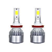 ราคา Roadusn 2ชิ้นไฟหน้าแบบดั้งเดิม C6 H1 LED H3 H7 H11 9005 9006ไฟตัดหมอกหลอดไฟ H4 H13 9004 9007สูง ต่ำคาน COB ชุดแปลง6000K (21756337572)