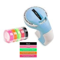 ราคา เครื่องพิมพ์ดีดฉลากพลาสติกธรรมดาลายนูน3D 9มม ขนาด12965เครื่องพิมพ์ฉลาก12965มาพร้อมกับเครื่องพิมพ์ขนาด9มม 5ชิ้นเทปฉลาก (21472000490)