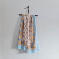 ราคา ผืนใหญ่ ผ้าพันคอผ้าคลุมไหล่ ผ้าคลุมไหล่อินเดีย ผ้าคอตตอนอินเดีย Handblock Print (20134822169)