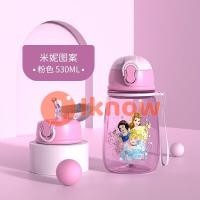ราคา ฉันรู้จักกระบอกน้ำพลาสติกสำหรับเด็กของดิสนีย์แก้วพร้อมหลอดดื่มการ์ตูนแฟชั่นสูงสำหรับโรงเรียนประถมนักเรียนขวดกระติกเครื่องดื่มโคโพลีเอสเตอร์เด้งแบบพกพา (19488712980)