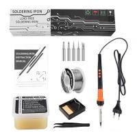 ราคา 90Wหัวแร้งบัดกรี หัวแร้งหัวแร้งไฟฟ้าปรับอุณหภูมิได้ 6 ชิ้นชุดหัวแร้งไฟฟ้าปรับอุณหภูมิได้มาตรฐาน (22150208287)