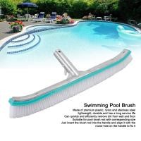 ราคา แปรงสระว่ายน้ำ 18 นิ้ว หัวแปรงสระว่ายน้ำ พลาสติก ไนลอน สแตนเลส (22726458416)