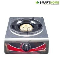 ราคา SMARTHOME เตาแก๊สหัวเดี่ยวหัวทองเหลือง รุ่น GA1H 03 เตาแก๊สหัวเดียวหน้าสแตนเลส รับประกัน 3 ปี (22356729613)