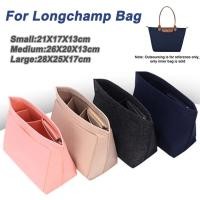 ราคา แทรกกระเป๋าแบ่งช่อง Smartconn กระเป๋าแบ่งกระเป๋าสักหลาดเฟ็ลทสำหรับสิริจัดกระเป๋าถือสำหรับและอีกมากมาย Longchamp 3ขนาด (20118819447)