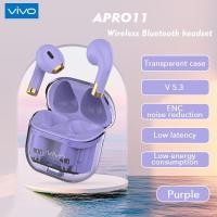 ราคา คลังสินค้าพร้อม Gratis Ongkir VIVO Apro11 TWS Semi In Ear Ergonomic 5 1หูฟังไร้สายบลูทูธสเตอริโอเพลงชุดหูฟังโทรศัพท์กันน้ำ (21968486168)