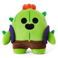 ราคา New Brawl Plush Spike Shelly Clot Leon Poco Stars Plush Toy Stuff Pillow Dolls Game Characters For Children Birthday Gifts (22664672889)