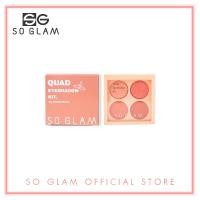ราคา So Glam Quad Eyeshadow Kit 102 Spring Petals โซ แกลม ควอท อายแชโดว์ คิท 102 (16438545561)