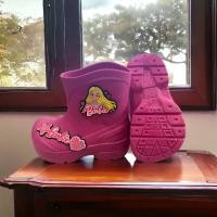 ราคา รองเท้าบูทเด็ก บาร์บี้ BB424รองเท้าบูทเด็กกันน้ำ ลายการ์ตูนบาร์บี้ ลิขสิทธิ์แท้ 100 ลายน่ารัก ใส่นิ่ม เด็กชอบ (21236206418)