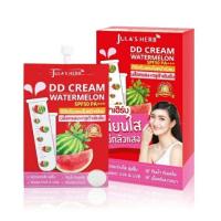 ราคา 1กล่อง6ซอง ดีดีครีมแตงโม จุฬาเฮิร์บ ดีดีแตงโม 1pcs Julas Herb DD Cream Watermelon SPF50 PA (21474635141)