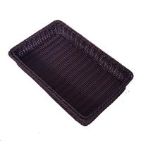 ราคา ตะกร้าผลไม้หวายเทียมตะกร้าหวายสีฟ้าทรงสี่เหลี่ยมผืนผ้าสำหรับทำเบเกอรี่ตะกร้าผักตะกร้าพลาสติกเก็บผลไม้และผลไม้ (20034561136)
