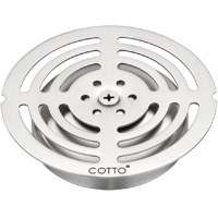 ราคา COTTO ชุดฝาครอบกันกลิ่นสเตนเลส Ø 10 ซม รุ่น Z908 FLOOR DRAIN COVER SET (14101265984)