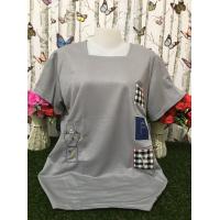 ราคา เสื้อยืด เสื้อครอป เสื้อยืด ผญสวยๆ เสื้อแฟชั่นผญ 2023 เสื้อผ้าสาวอวบ เสื้อยืด oversize รุ่น9229TFY (18709457896)