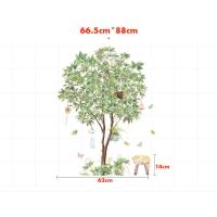 ราคา สติ๊กเกอร์ ตกแต่ง ผนัง สติ๊กเกอร์ติดผนัง ตกแต่งบ้าน แต่งห้อง วอลเปเปอร์ ลายต้นไม้ ใบไม้ ดอกไม้ (17337428929)