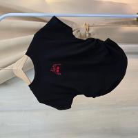 ราคา MesubShop เสื้อยืดคอกลมแขนสั้น ย่นข้างเอว ปักเชอร์รี่วิ้ง ผ้ายืดตามตัวทรงสวย พร้อมส่ง รุ่น ปักเชอรี่วิ้ง (22515086004)