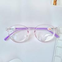 ราคา แว่นสายตาสั้นขาสปริง ทรงหยดน้ำ กรอบพลาสติก 8810 (22014509789)
