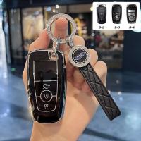 ราคา เคสกุญแจรถฟอร์ด Ford Ranger Everest พวงกุญแจหนัง Raptor Key อุปกรณ์เสริมรถยนต์รถฟอร์ด Everest (22063492088)