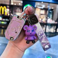 ราคา 2ปุ่ม พวงกุญแจรถกุญแจแบบพับเคสสำหรับ Honda Jazz City Brio Civic Crv Accord Honda Key Cover (22487851166)