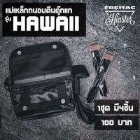 ราคา แม่เหล็กถนอมตีนตุ๊กแก กระเป๋า Freitag รุ่น HAWAII Five O F41 แบบกระดุม (22809051107)