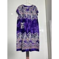 ราคา ชุดกระโปรงอก 46 นิ้ว ยาว 42 นิ้ว ผ้าสปันพิมพ์ลาย แขนสั้น ซิปอก (22716633622)