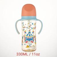 ราคา New ขวดนมเด็ก พร้อมหูจับ สีชา PPSU คอกว้าง พร้อมจุกนมฟรี 240ml 330ml ส่งด่วนจากไทย (22282474192)