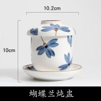 ราคา แก้วไข่เซรามิกสไตล์ญี่ปุ่นพร้อมฝาปิดสําหรับใช้ในบ้าน แก้วชา ชามขนมหวาน แก้วซุป ดีไซน์เก่าแก่ที่วาดภาพด้วยมือ (15869086300)