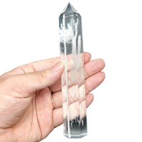 ราคา คริสตัลสีขาวธรรมชาติแท่งหลอมคริสตัลตกแต่งบ้านหินดิบความสามารถในการซึมผ่านสูงธรรมชาติคอลัมน์คริสตัลปลายเดี่ยวคริสตัลสีขาวใสปริซึมแร่คริสตัลหินหกเหลี่ยม (22273198126)