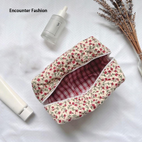 ราคา VOCKOO Oflar กระเป๋าใส่เครื่องสำอางค์ เครื่องสำอางขนาดใหญ่พิมพ์ลายดอกไม้เพื่อความสะดวกของผู้หญิง (22205510690)