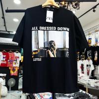 ราคา Zara 2024 เสื้อยืดโอเวอร์ไซซ์ ป้ายZara S 5XL (22688135504)